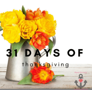 31 Days of Thanksgiving