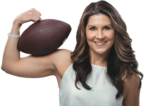 Brittany Wagner muscle football